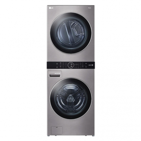 Torre De Lavado Lg WK22VS6 22Kg/48Lb Inverter Gris