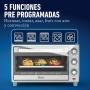 Horno Con Freidora de Aire Oster TSSTTVLS25NS Plateado 25L