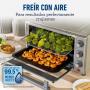 Horno Con Freidora de Aire Oster TSSTTVLS25NS Plateado 25L