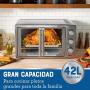 Horno Freidora Oster TSSTTVFDMAFNS Plateado 42L