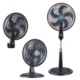 Ventilador Kalley V31N02 3 en 1 Negro