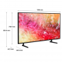 Televisor 60" Samsung UN60DU7000K Crystal