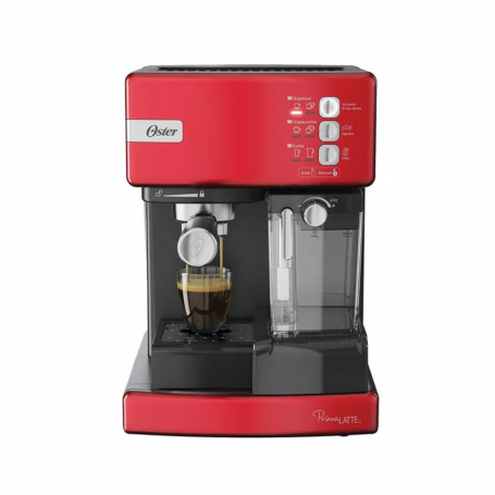 Cafetera BVSTEM6603R Expreso OSTER PrimaLatte Rojo