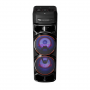 Torre De Sonido Lg RNC9 Negro Bluetooth 1800W FM