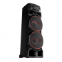 Torre De Sonido Lg RNC9 Negro Bluetooth 1800W FM