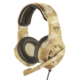 Auriculares GXT 310D Radius para juegos Marca Trust  Beige