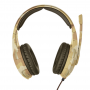 Auriculares GXT 310D Radius para juegos Marca Trust  Beige