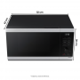 Horno Microondas  Samsung 32 Litros Mg32dg4524atco