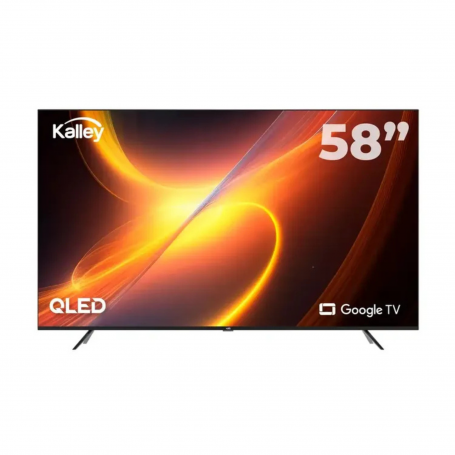 Televisor Kalley 58" K-GTV58UHDQ 4K-UHD QLED Smart TV Google