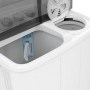 Lavadora Doble Tina Midea 7kg Blanco