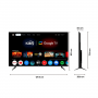Televisor KALLEY 58" K-TV58GQ400 K4K-UHD QLED Smart