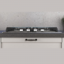 Cubierta Samsung NA64C3020AS  4P acero Inox 60cm