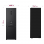 Nevera LG No Frost Tipo Europeo 343 Litros GB37SPV negro