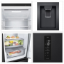 Nevera LG No Frost Tipo Europeo 343 Litros GB37SPV negro