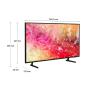 Televisor Samsung UN50DU7000KXZL Crystal Smart 4K