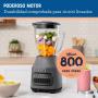Licuadora Oster® 6 Vel + Pulso | 800W BLSTPEG-GPB Gris