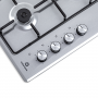 Estufa  Empotrable INDURAMA 60 cm Inox 4 Quemadores GN