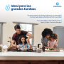 Estufa Empotrable INDURAMA Vidrio 90 cm 5 Quemadores  GN