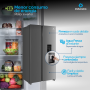 Nevecon Indurama 469L Inverter RI-7469DCR No Frost GRIS
