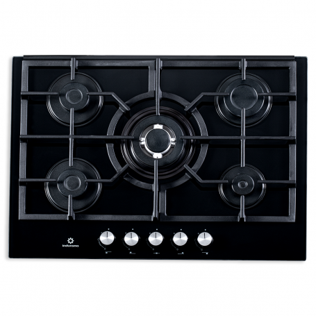 Estufa Empotrable INDURAMA  Vidrio 70 cm 5 Quemadores  GN