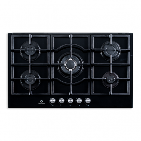 Estufa Empotrable INDURAMA Vidrio 90 cm 5 Quemadores  GN