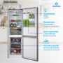 Nevera Bottom Freezer No Frost 357Litros Indurama RI-6357CR