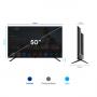 Smart TV QLED Indurama 50” | IND-50UQE11 |4K UHD| Android TV