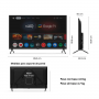 Televisor KALLEY 40" QLED Fhd Smart TV 40GQ200