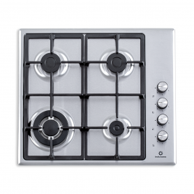 Estufa Empotrable INDURAMA 60cm Inox 4Quemadores GN