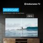 Televisor Indurama QLED 86” 4K UHD  IND-86UQE11 Google TV