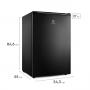 Congelador Vertical Electrolux 98L Negro EFU98S3C6AB