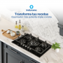 Estufa Empotrable INDURAMA 70cm Vidrio  5 Quemadores GN
