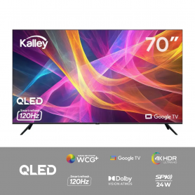 Televisor 70" Kalley 70GQ405 4K-UHD QLED Smart TV Google
