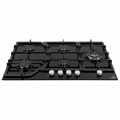 Estufa de Empotrar SUPERIOR  5 Puestos CV8331-11 Negra GN