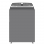 Lavadora Whirlpool Carga Superior 25kg 8MWTWLA41WJG Gris