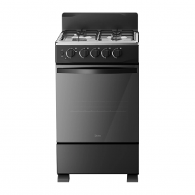 Estufa Midea Avanti 20" Gas Natural 4P MGS20FS1BFAWMG Silver