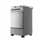 Estufa A Gas Midea Xtra Cook 20" 4P Acero MGS20FS1LFAWMSS