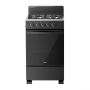 Estufa A Gas Midea Prima Cook 20" 4P Negra MGS20FS1BFAWB-CO