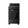 Estufa A Gas Midea Prima Cook 20" 4P Negra MGS20FS1BFAWB-CO