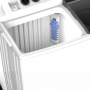 Lavadora Midea MT100W200/W-CO Doble Tina 20 kg Blanca